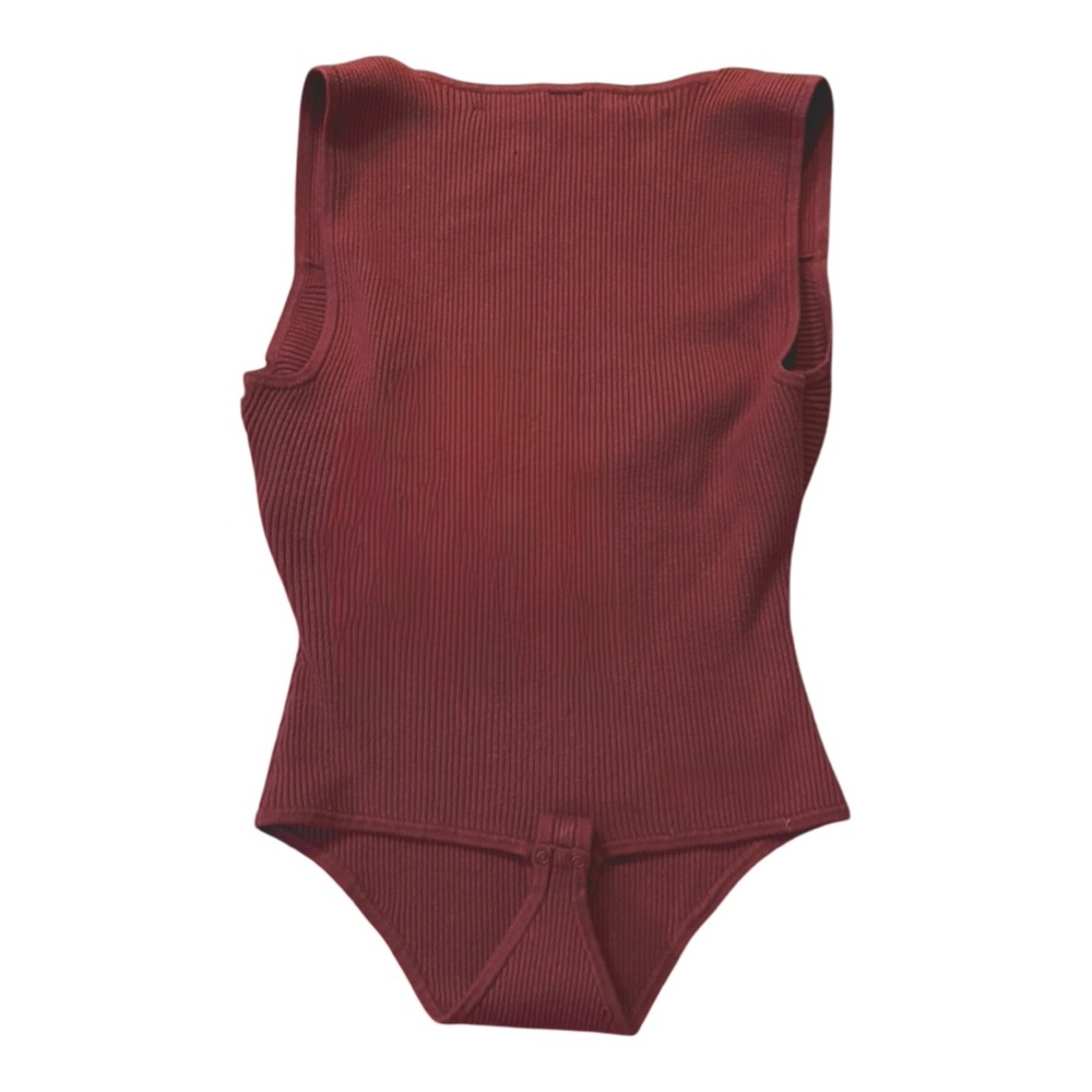 Abercrombie & Fitch Red Bodysuit - Picture 2 of 3